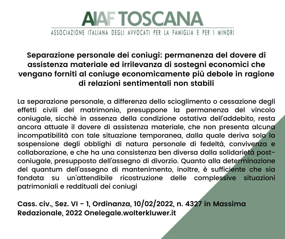 Rassegna giurisprudenziale